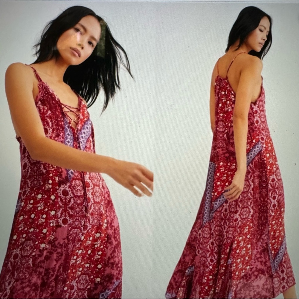 Free People Work of Art maxi dress